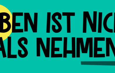 Großzügigkeit - Ein Schlüssel zu mehr Gemeinschaft